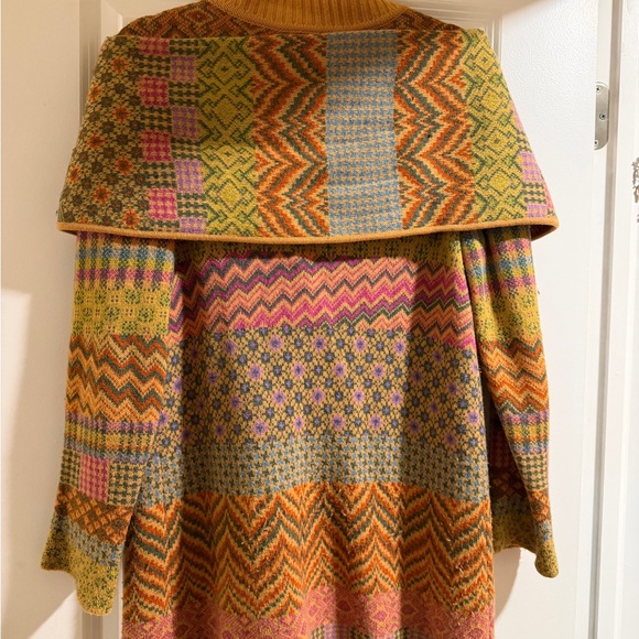 IVKO Autumn Tones wool Knit Cardigan- Anthropologie- small - Picture 4 of 5